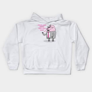 Dystopian Farm Animal Kids Hoodie